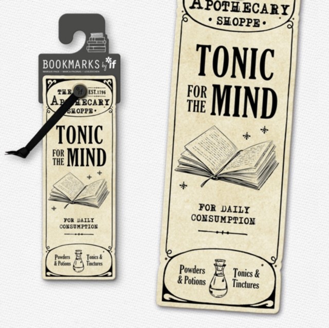 Academia Collection Bookmark Tonic for the Mind by If USA 5035393152093