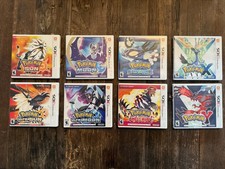 3DS Pokemon games  X Y Moon Ultra Moon Sun Ultra Sun Omega Ruby Alpha Sapphire