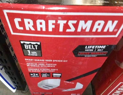 #ad Craftsman 1HP Belt Smart Garage Door Opener Kit MyQ CMXEOCG773MC $220.00