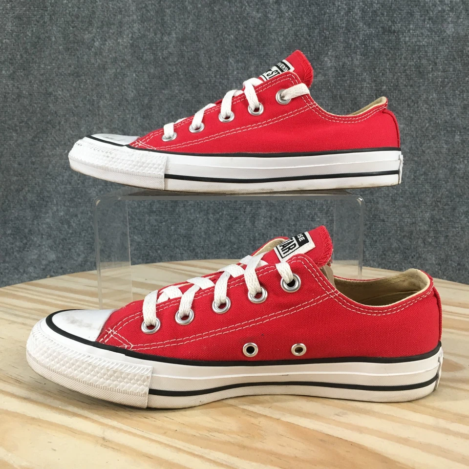Zapatos Converse Mujer 6 Hombre 4 Chuck Taylor All Star Tenis Rojo Con Cordones M9696 Foto 2 de 4