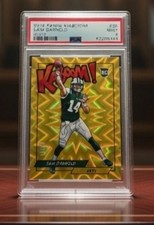 Sam Darnold 2018 Kaboom Gold /10 RC Ultra-rare Vertical only