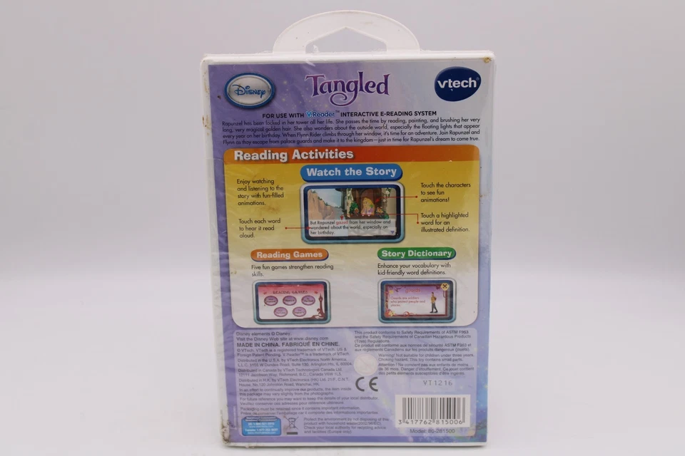 Vtech V.Reader Tangled, Spongebob Model Sponge, Shrek's Vacation NEW Sealed - Image 3 of 4