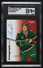 2023 Skybox E-X 2000 Autographics Rookies Brock Faber #AG-BF SGC 9 MINT Auto RC