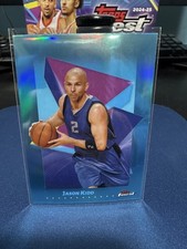 2024-25 Topps Finest - Common Jason Kidd, Jason Kidd #23 Sky Blue Refractor