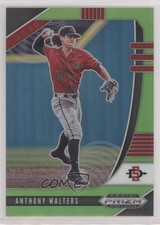 2020 Panini Prizm Draft Picks Lime Green Prizm 22/75 Anthony Walters #PDP91 0q3