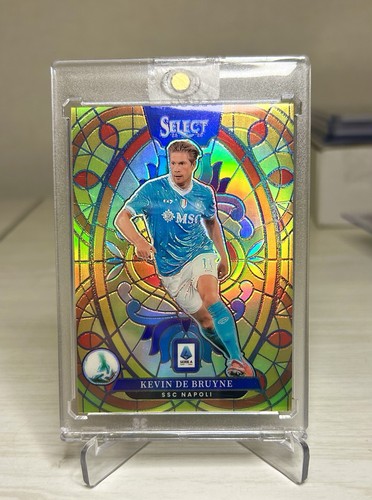 Kevin de Bruyne Stained Glass SSP Case Hit 2026 Panini Select Serie A SSC Napoli