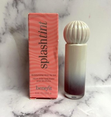 Benefit Cosmetics SPLASHTINT Moisturizing Lip Tint  #15 YACHTY HOTTIE NWB