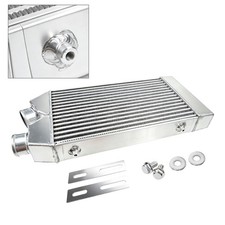 Fit Universal 2.5 Inch Aluminum Front Mount Intercooler Same Side Inlet Outlet