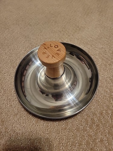 Lovevery Tip And Turn Stainless Steel Explorer Spin Top Learning (No Ball)