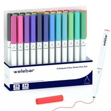 Welebar 0.4 Tip Pens Set For Cricut Maker 3/Maker 4/Explore Fine 