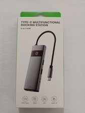 1-Piece New Type-C Base 6-in-1 Docking Station