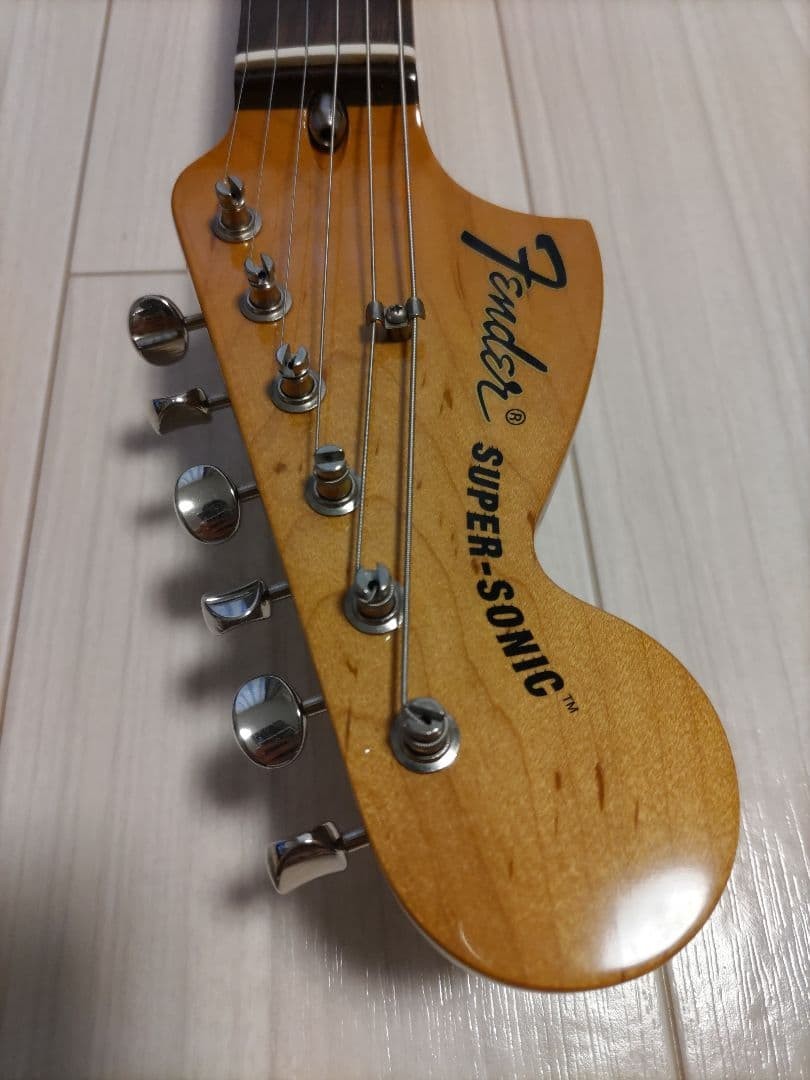 Electric Guitar Fender Mexico Pawn Shop Super-Sonic Dark Gunmetal