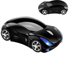 Colorful 3D Sport Car Shape Mouse 2.4GHz Wireless Mouse 1600DPI 3 Buttons Opt...