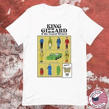 New King Gizzard And The Lizard Wizard Butterfly Toys T-shirt Size S to 5XL IL10