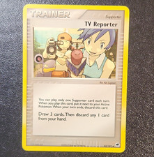 Nintendo Pokemon TCG EX Dragon Frontiers TV Reporter 82/101 Regular English 2006 on eBay