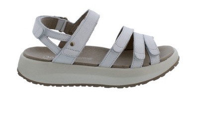 Joya Merida White Sandale, Glattleder, Klettv., Senso-Sohle, Kategorie Emotion J
