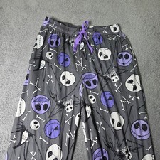 Disney Nightmare Before Christmas Large Pajama Pants Jack Skellington Pockets