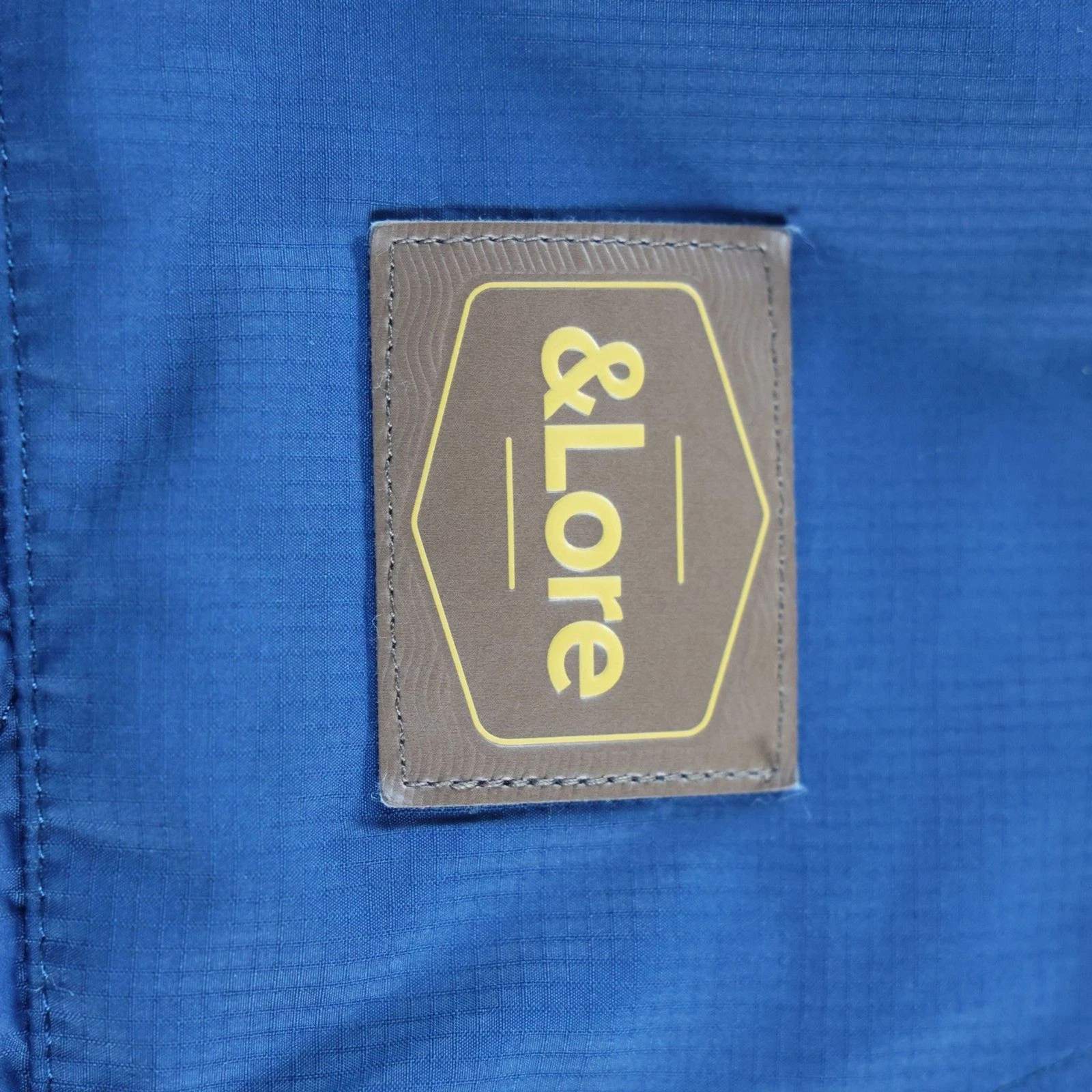 &Lore By Tahoe River Mens Quilted Vest Navy Blue Southwestern Print Small image 7