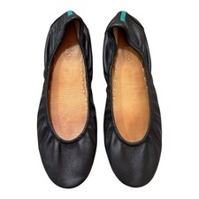 Tieks Gavrieli Shoes Ballet Flats 8 Casual Slip On Matte Black Leather Travel