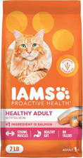 Proactive Health Adult Healthy Dry Cat Food with Real Salmon, 7 Lb. Bag 4.28 per pound