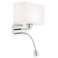 Weiß Chrom Moderne Wandleuchte Leuchter 3000K 560Lm IP20