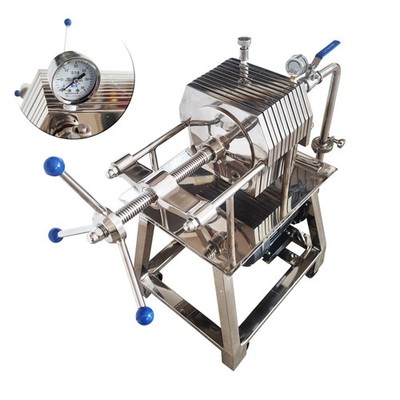 FT-200 Stainless Steel Plate and Frame Press Filter Suitable for Low Viscosity