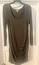 Banana Republic dress long sleeve medium dark gray