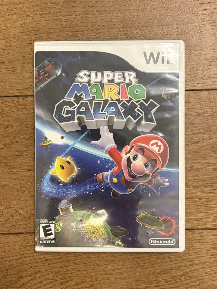 Nintendo Super Mario Galaxy 1 & 2 Wii Game Lot - Tested With Manuals, READ DESC. - Image 3 of 4