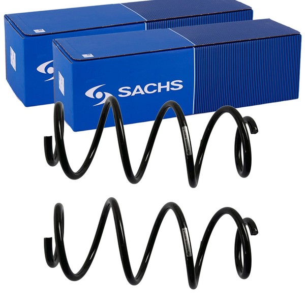 2X Sachs Fahrwerksfedern Hinten Passend FÜR Dacia Dokker Links+Rechts-image