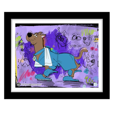 A Night of Fright is No Delight #1103 Scooby-Doo Animation Cel Art Scene