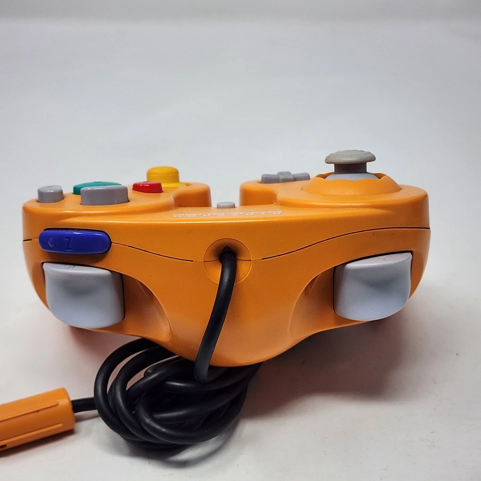 Nintendo GameCube Orange Controller Official Good Condition - Image 3 of 4