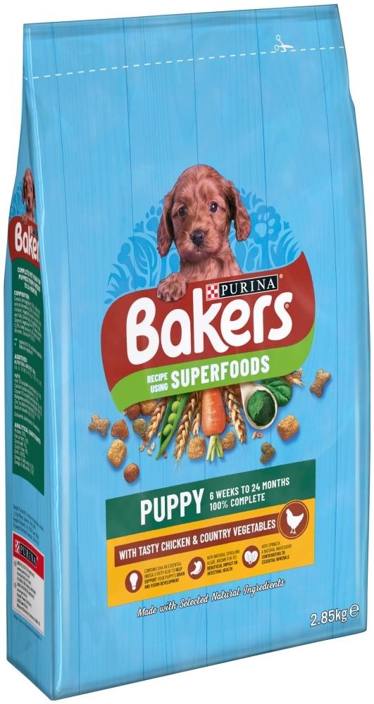 B&Q -  Puppy Rich In Chicken With Country Veg 2.85Kg - Image 3