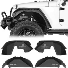 JK Aluminum Front Rear Inner Fender Liners for 2007-2018 Jeep Wrangler JK 2/4 Do