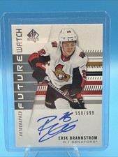 2019 SP Authentic Future Watch Rookies /999 Erik Brannstrom #184 Rookie Auto RC