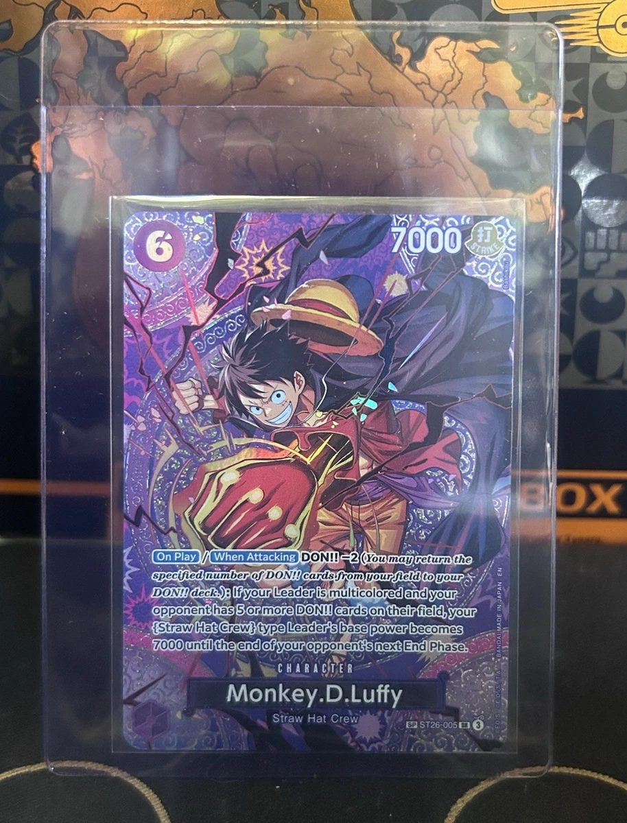 Monkey.D.Luffy ST26-005 Adventure on Kami's Island for sale | eBay