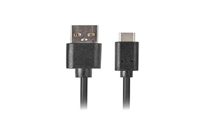 LANBERG  USB 2.0 A USB Type C Cable 0.50M Black CA-USBO-10CU-0005-BK