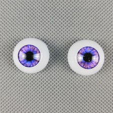 24mm Half Round Acrylic Eyeball For BJD OOAK Reborn Baby Doll Eyes DIY Crafts