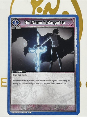 #ad #ad His Name is Zangetsu Union Arena Bleach Vol. 2 $1.50