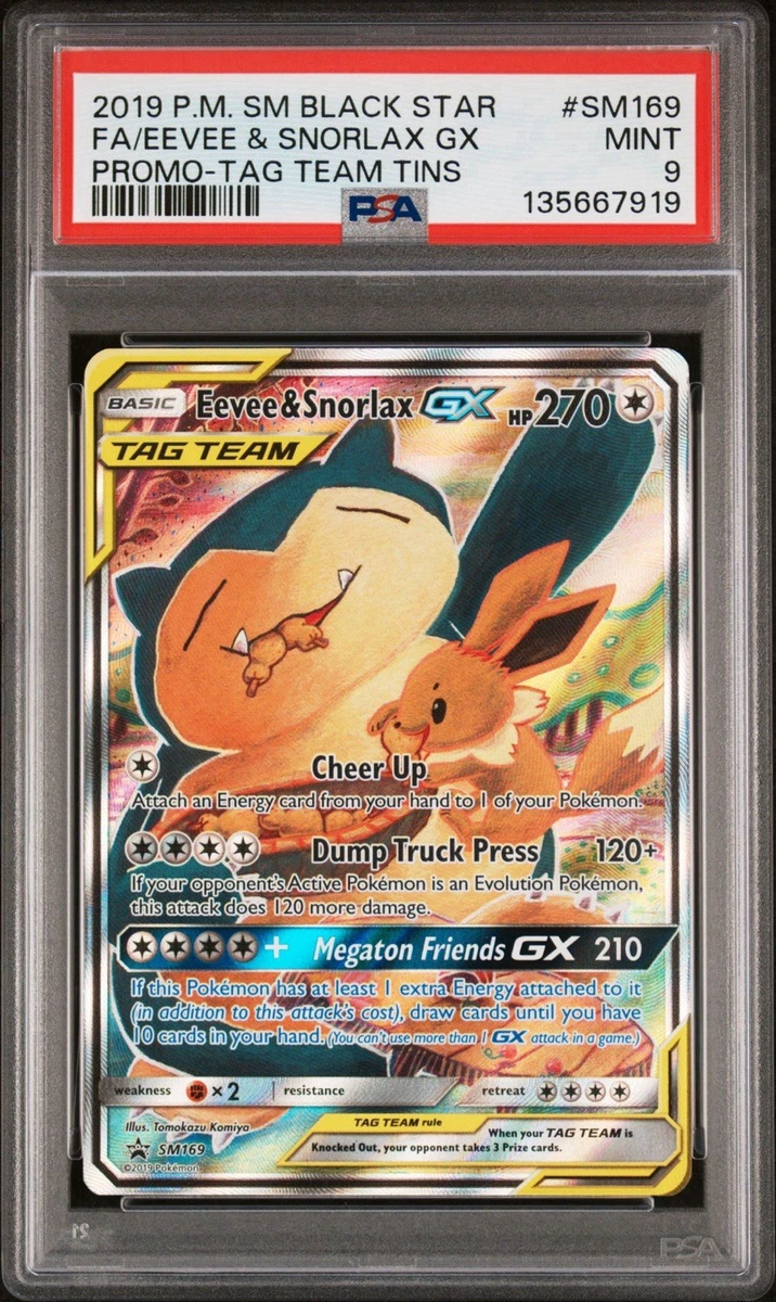 Eevee Pokémon TCG Professional Sports Authenticator (PSA) Grade 9