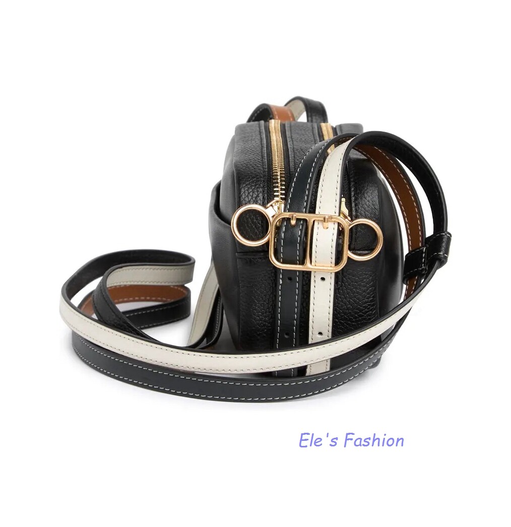 NWT Tory Burch Perry Bombe Mini Leather Crossbody Bag w NWT Tory Burch Perry Bombe Mini Leather Crossbody Bag w