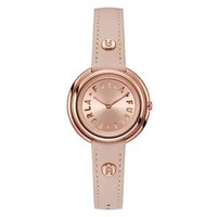 Furla Uhr Icon Shape Rosegold Quarz Wasserdicht 34MM WW00032012L3, Damen