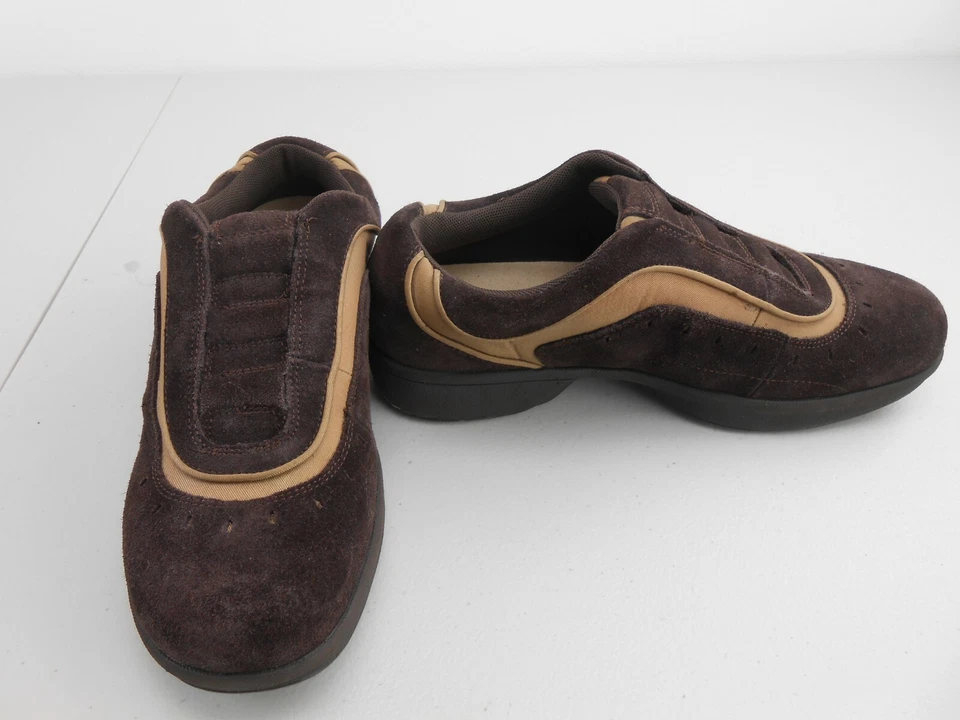 Zapatos deportivos para mujer Spira Helix talla 7,5 sin usar, en caja, cómodos para caminar, sin cordones marrón SCL422 Foto 4 de 4