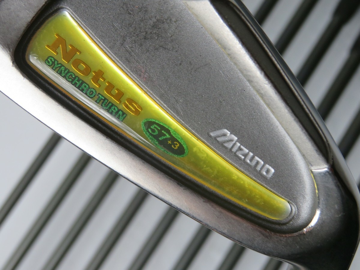 Mizuno Notus 57+3 Perfect 10pc R-flex Irons Set Golf Clubs Mizuno Notus 57+3 Perfect 10pc R-flex Irons Set Golf Clubs