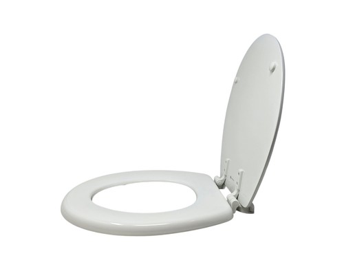 Glacier Bay 30450 000 Round Enameled Wood Closed FrontToilet Seat White OB - Picture 9 of 17