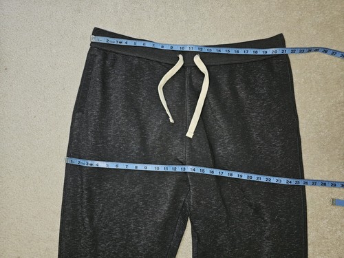 Newport Mens 2 Pc Fleece Tracksuit Oatmeal Hoodie & Charcoal Joggers Sz.XXL - Picture 22 of 24