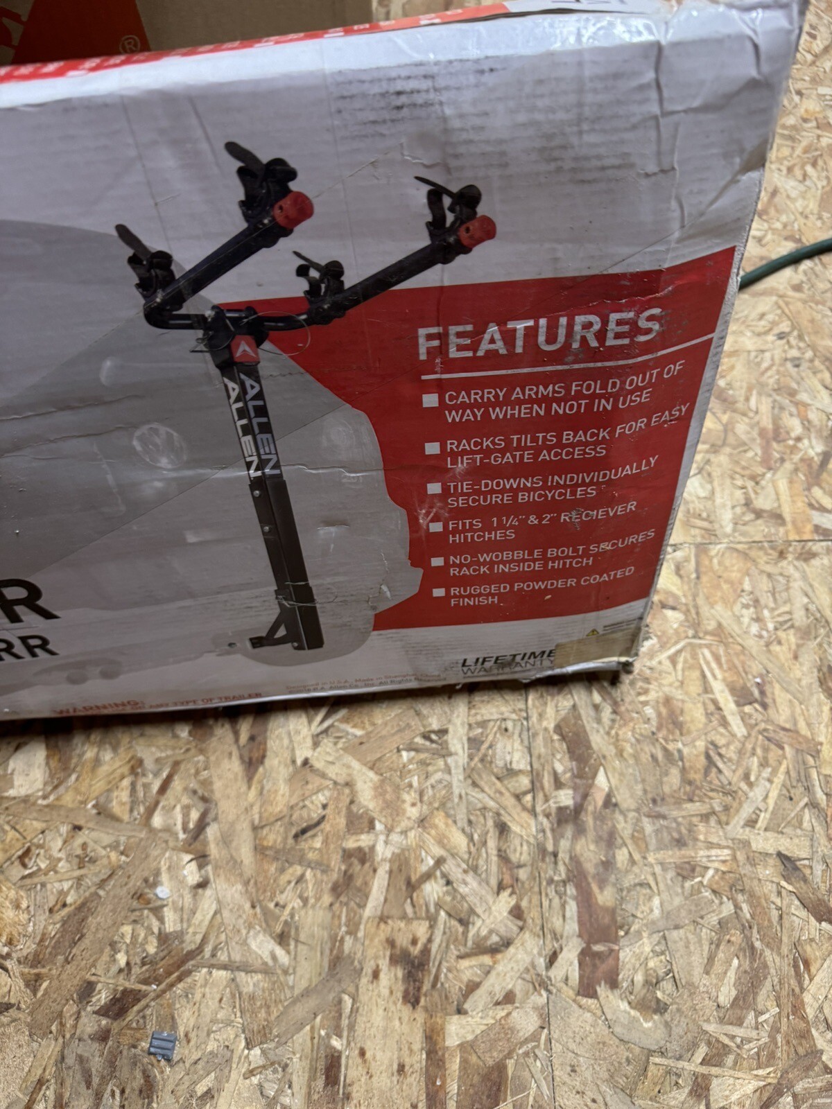 Allen Sports 522RR Deluxe Locking Quick Release 2-bike Carrier