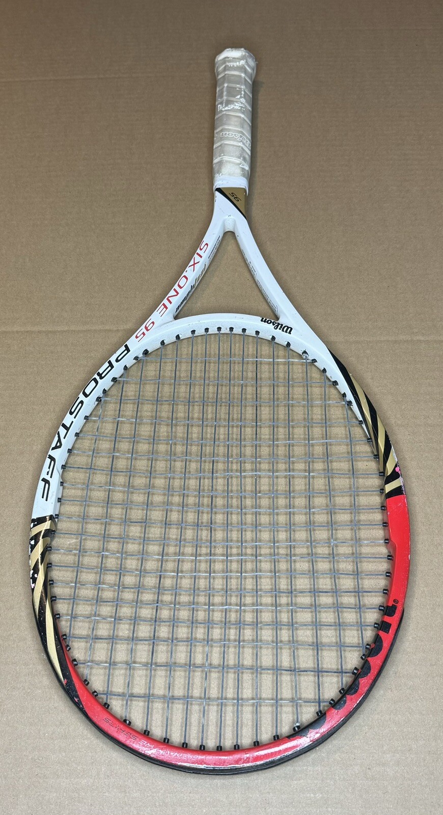 Wilson Prostaff Six.One 95 Blx 4 1/2 Signature Federer Tennis Racket