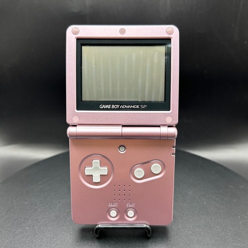 Nintendo Game Boy Advance SP Pearl Pink Handheld Console - Retro Gaming System - Afbeelding 20 van 22