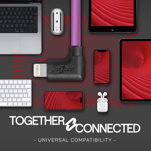 USB kątowy 90 stopni wytrzymały kabel ładujący do iPada / Air iPhone 14 13 12 11 SE - Zdjęcie 41 z 65