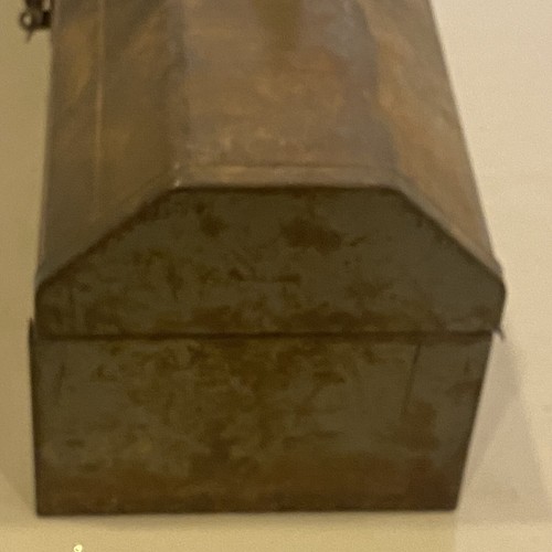 Craftsman Crown Logo Tombstone Hip Roof Metal Tool Box USA (1982 Possible)-VTG - Picture 4 of 12